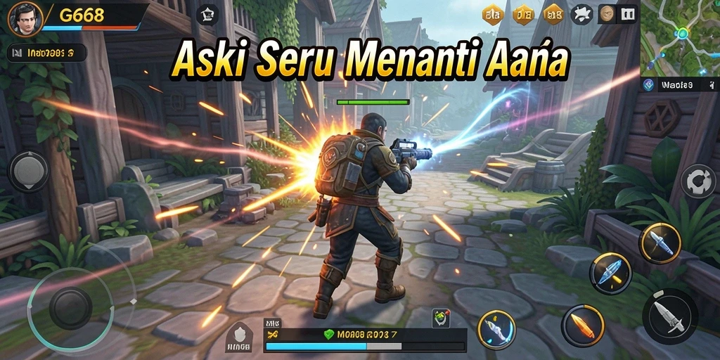 Screenshot utama G668 menunjukkan gameplay Aksi yang menarik dan mendebarkan.