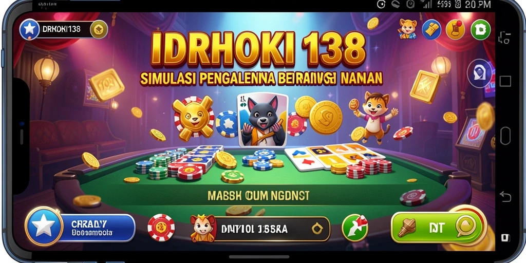 Tampilan gameplay <strong>IDRHOKI138</strong> yang menarik dan penuh interaksi.