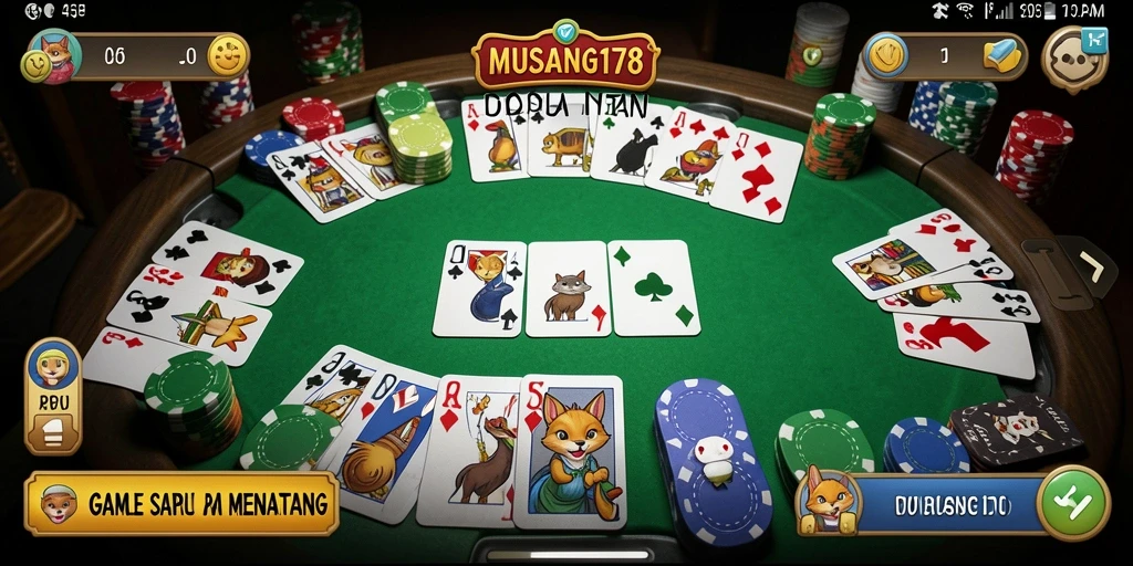 Tampilan gameplay seru dan interaktif di MUSANG178.
