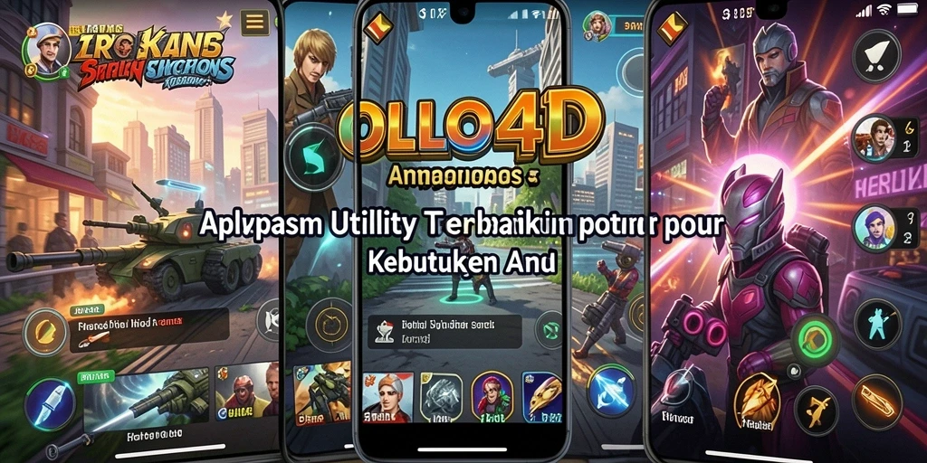 Tampilan antarmuka aplikasi OLLO4D yang menarik dan fungsional.